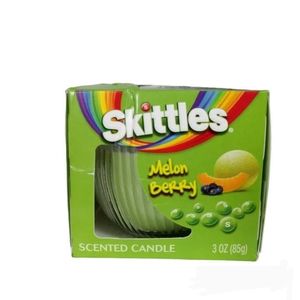 🔥4/$20 Skittles Melon Berry Scented Candle Decorative